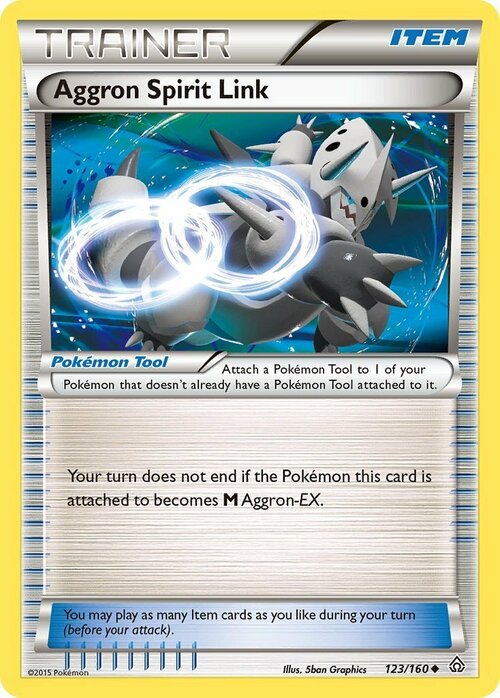 Aggron Spirit Link Card Front