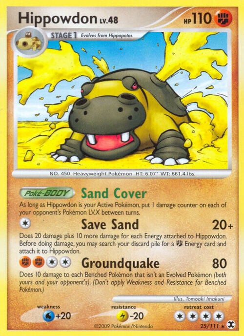 Hippowdon Card Front