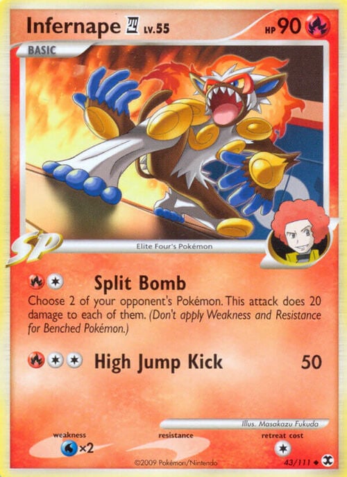 Infernape 4 Card Front