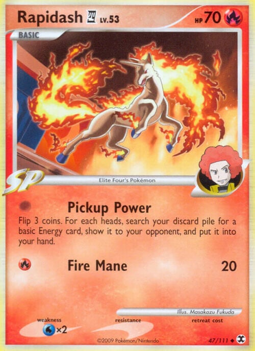 Rapidash 4 Card Front