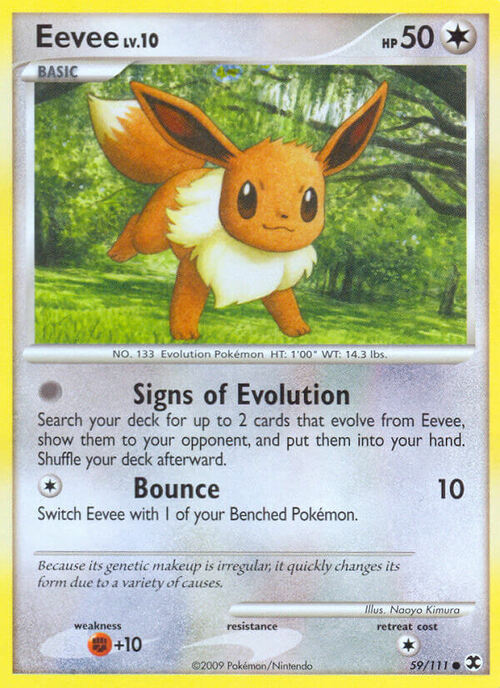 Eevee Card Front