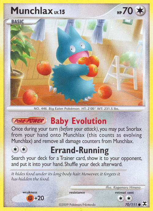 Munchlax Card Front