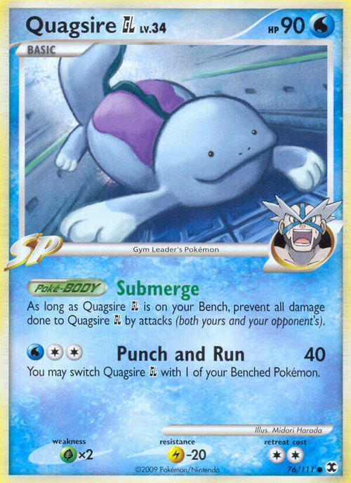 Quagsire GL Card Front