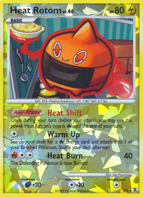 Heat Rotom Card Front