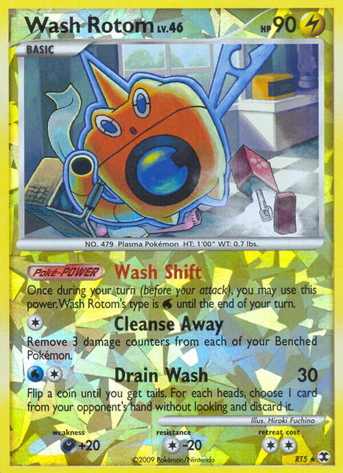 Wash Rotom Card Front