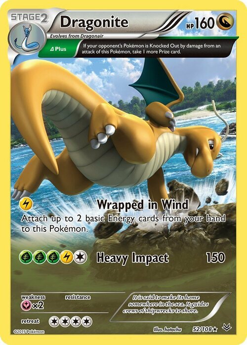 Dragonite Card Front