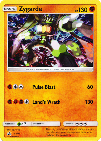 Zygarde Card Front