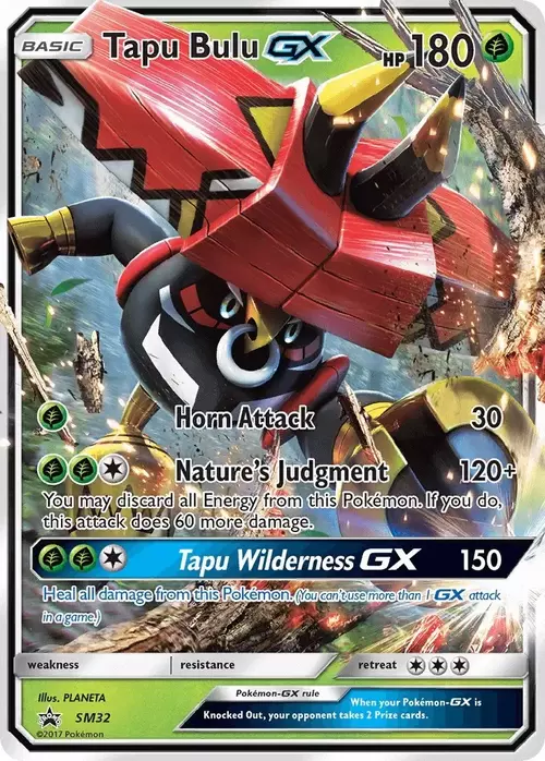 Tapu Bulu GX Card Front