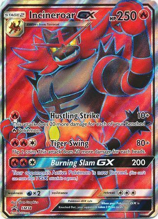 Incineroar GX Card Front