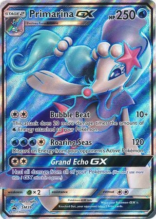 Primarina GX Card Front