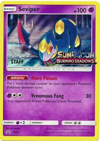 Seviper Card Front