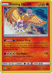 Shining Ho-Oh [Golden Wing | Fire Blast]