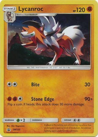 Lycanroc Card Front