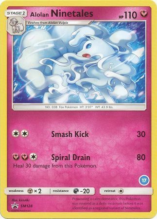 Alolan Ninetales Card Front