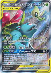 Celebi & VenusaurTag Team GX