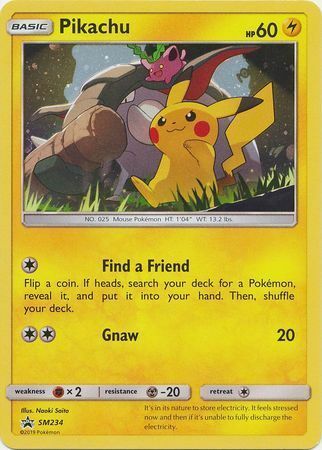 Pikachu Card Front