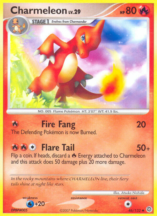 Charmeleon Lv.29 Card Front