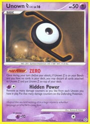 Unown [Z] Lv.16