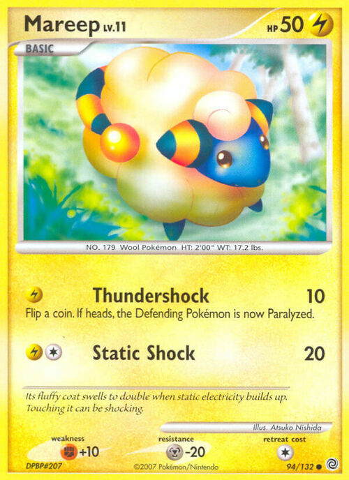 Mareep Lv.11 Card Front