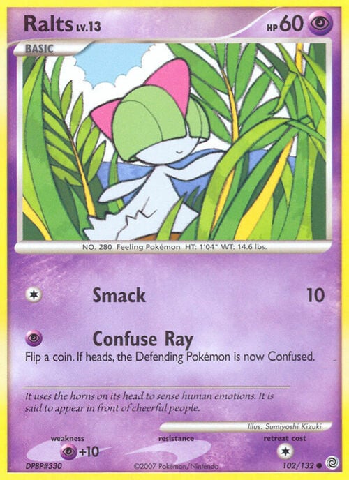 Ralts Lv.13 Card Front