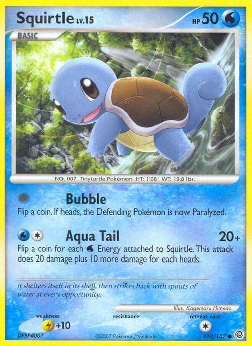 Squirtle Card Front