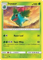 Ivysaur [Razor Leaf | Toxic Whip]