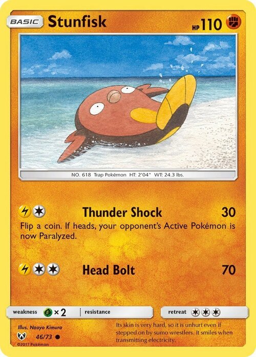 Stunfisk Card Front