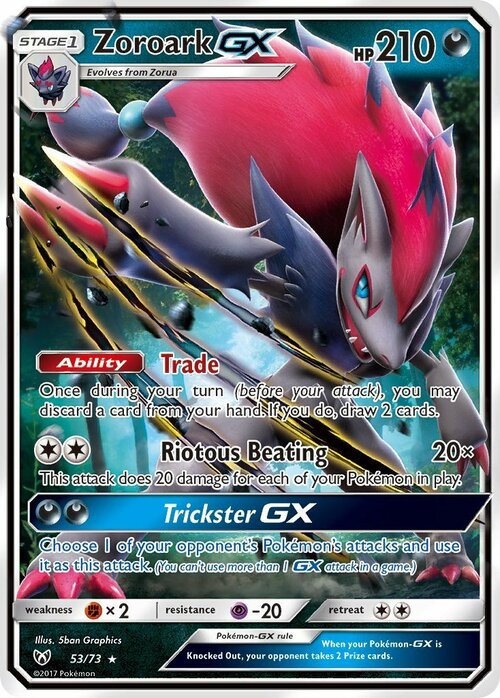 Zoroark GX Card Front