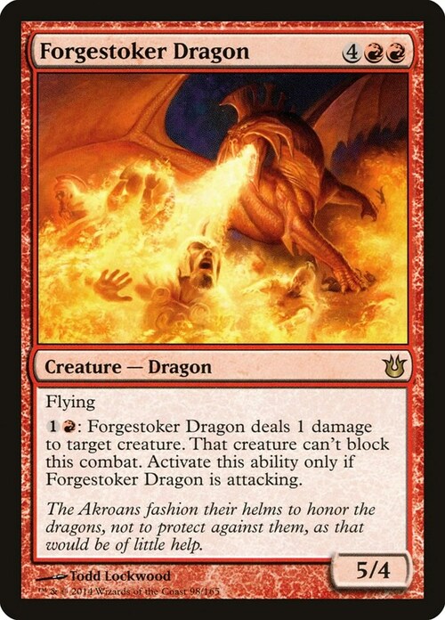 Forgestoker Dragon Card Front