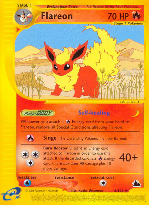 Flareon Card Front