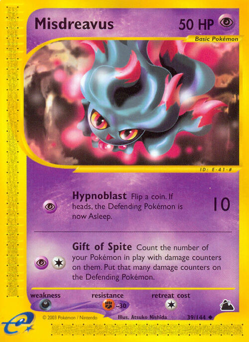 Misdreavus Card Front