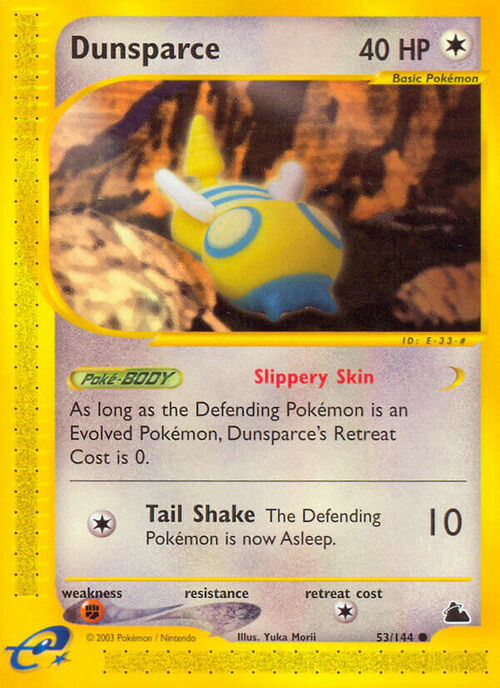 Dunsparce Card Front