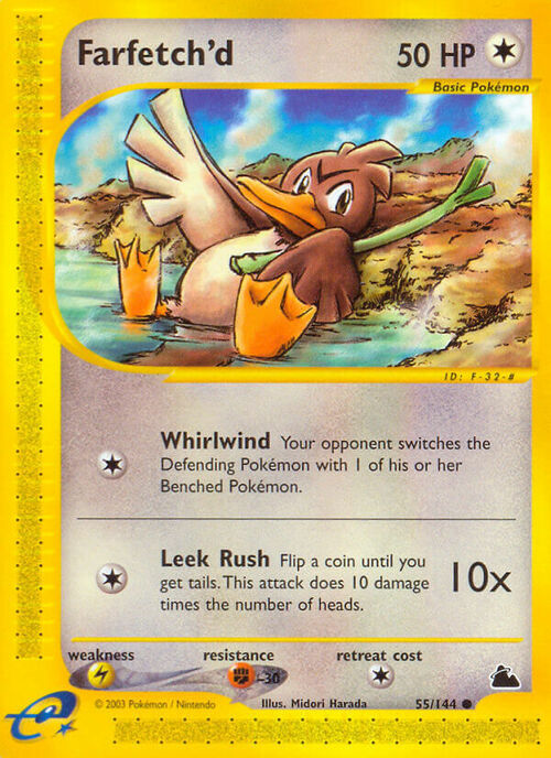 Farfetch'd Card Front