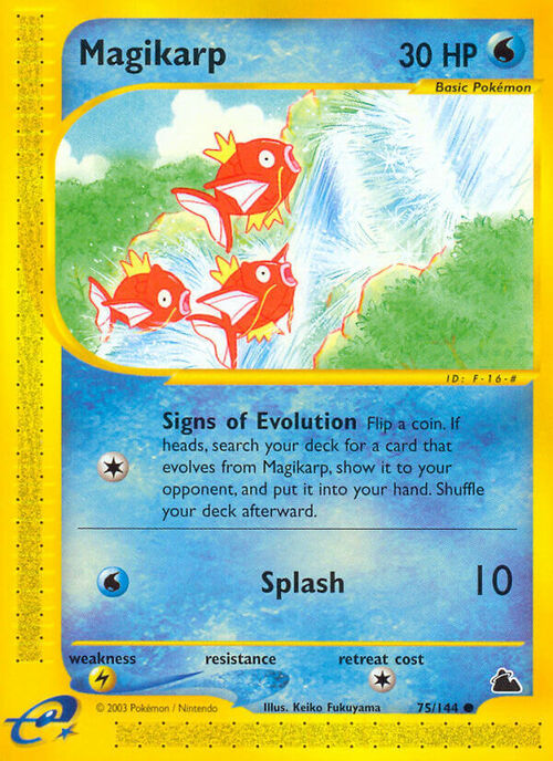 Magikarp Card Front