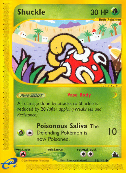 Shuckle Card Front