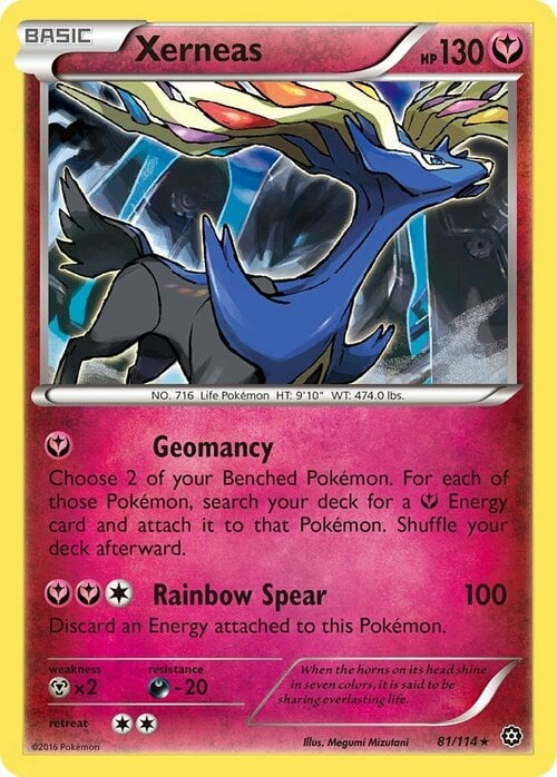 Xerneas Card Front