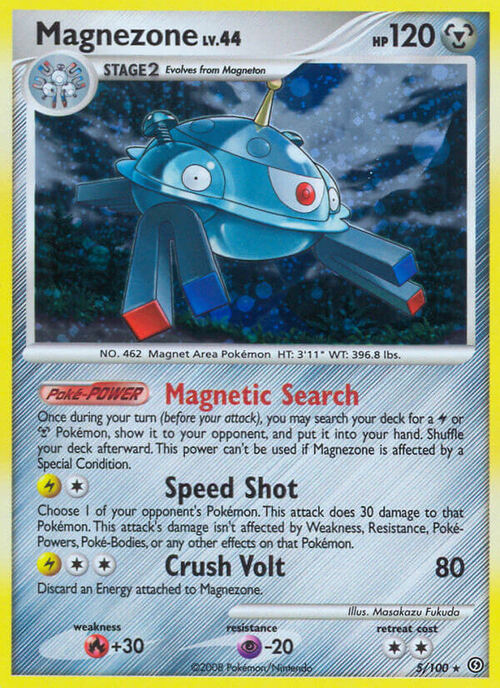 Magnezone Card Front