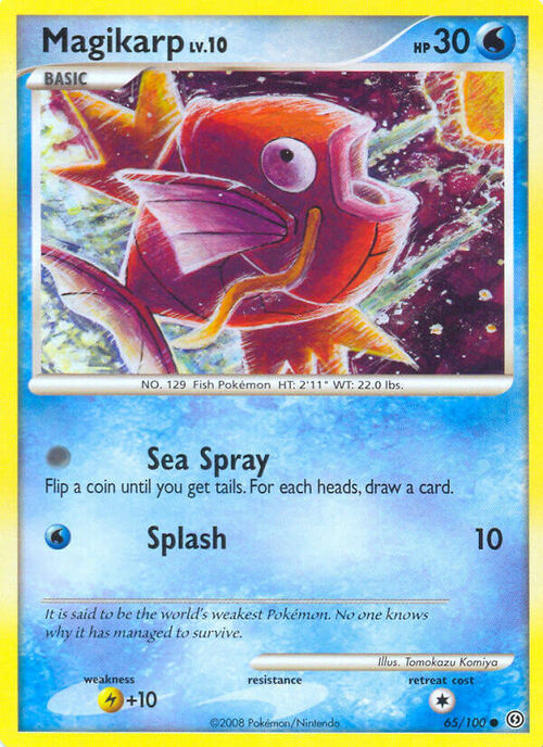 Magikarp Card Front