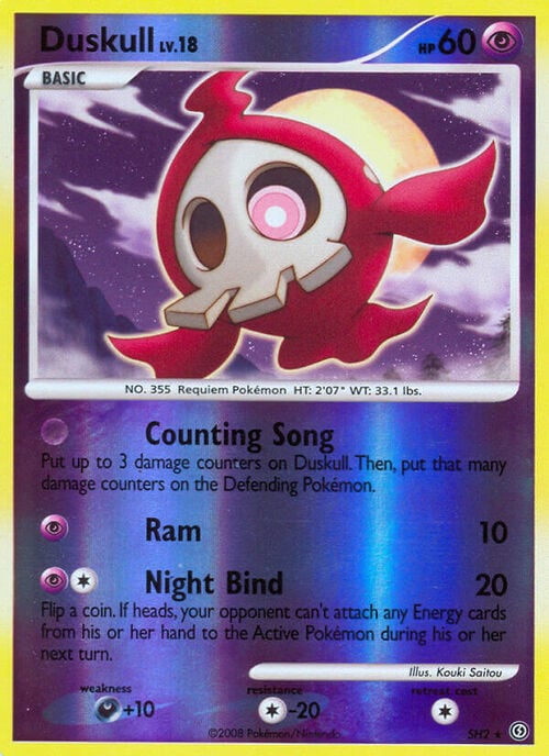 Duskull Card Front