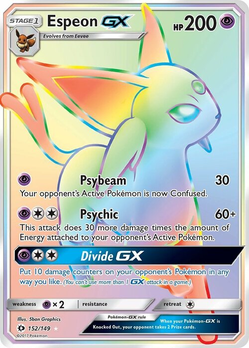 Espeon GX Card Front