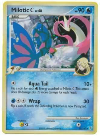 Milotic C Card Front