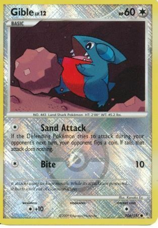 Gible Card Front