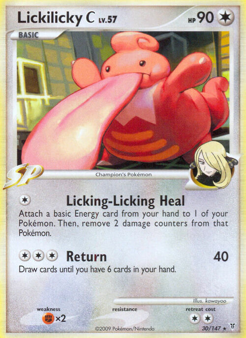 Lickilicky C Card Front