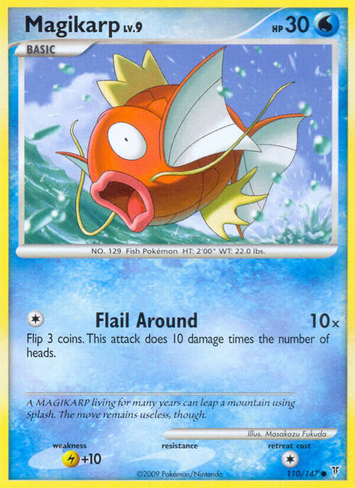 Magikarp Card Front