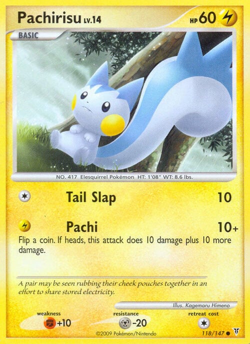 Pachirisu Card Front