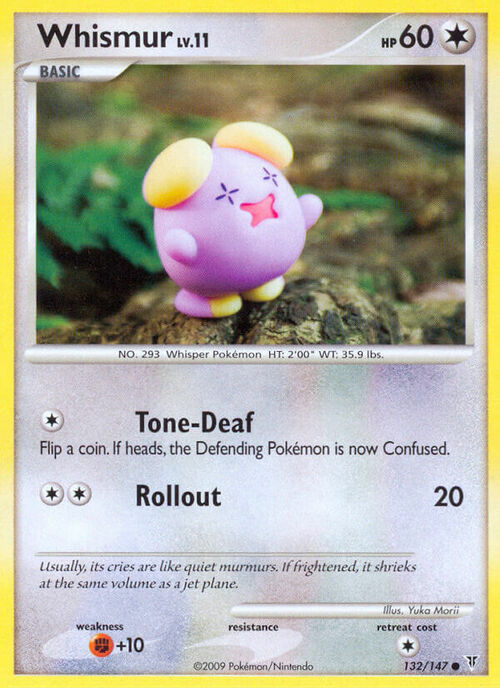 Whismur Card Front