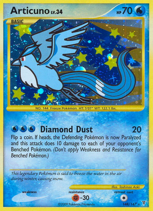 Articuno Card Front