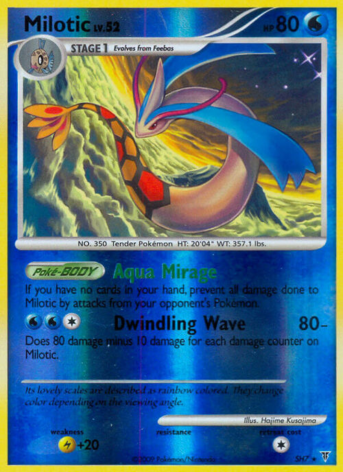 Milotic Card Front