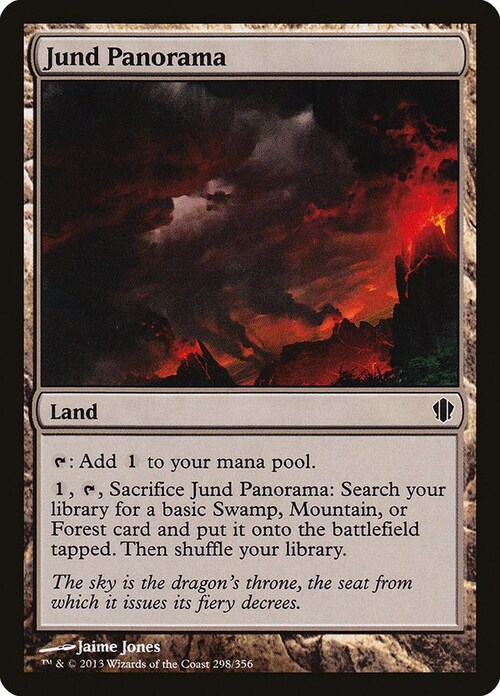 Jund Panorama Card Front