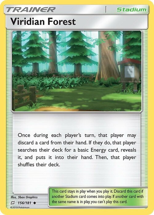 Viridian Forest Card Front